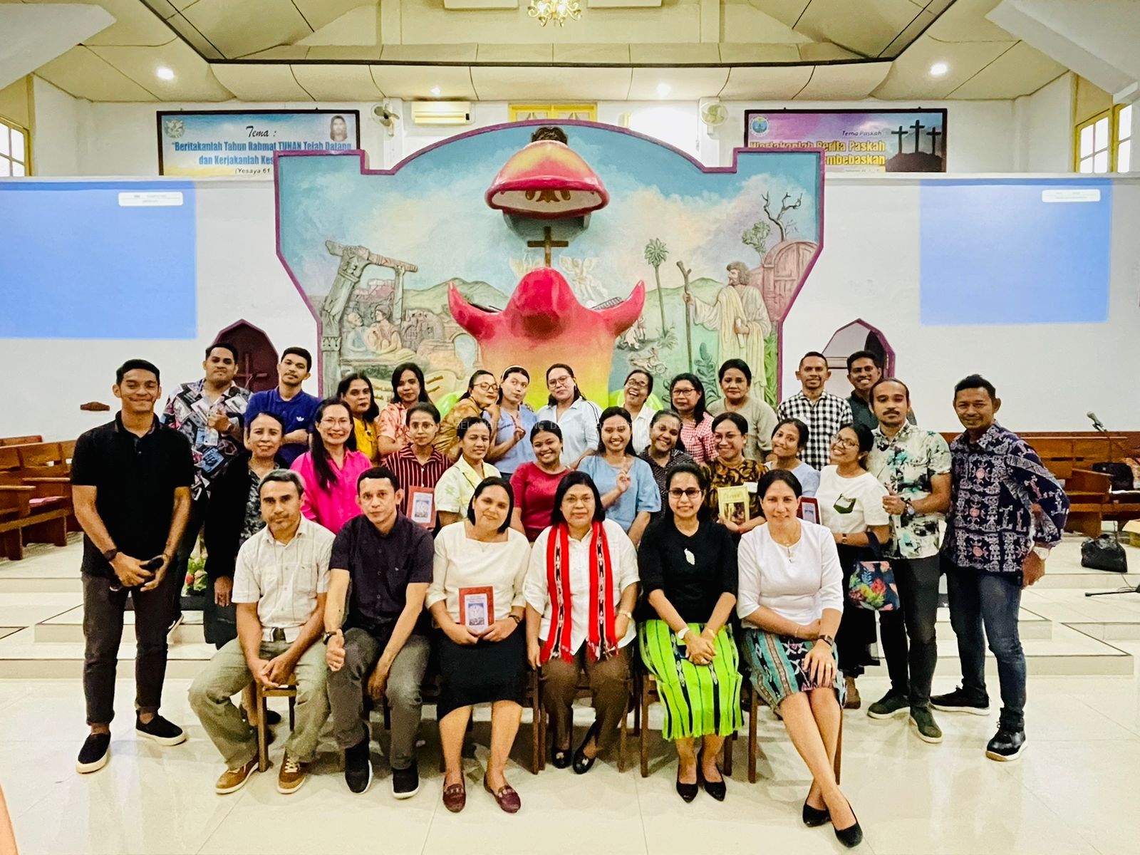 GPM NEHEMIA Gelar Pelatihan Bahasa Lokal Dalam Pelayanan  NEHEMIA