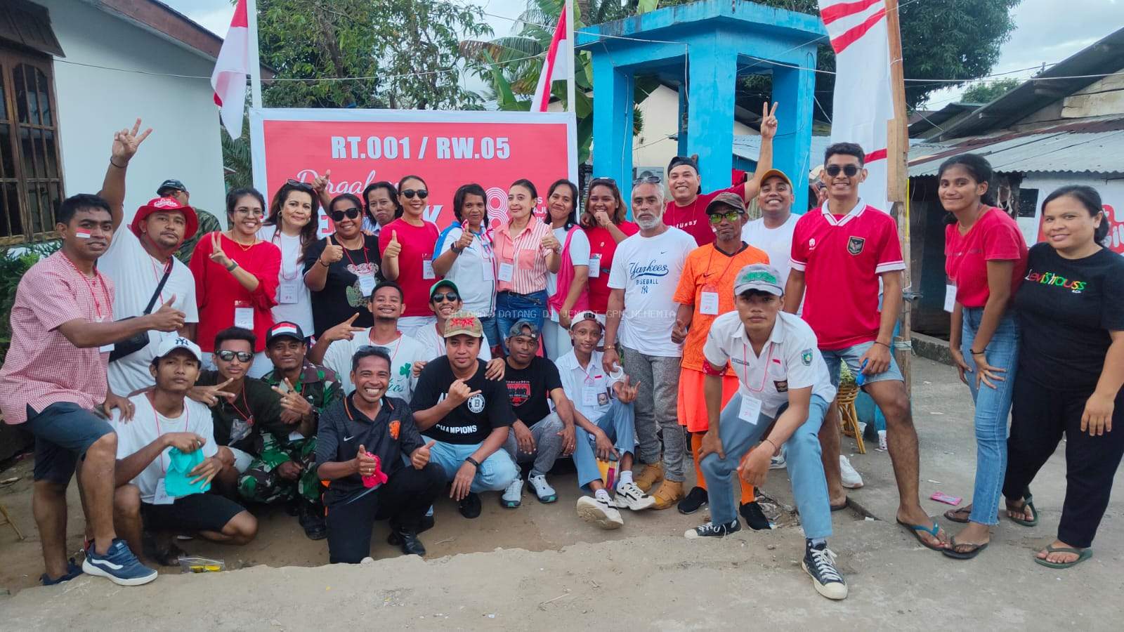 Semarak HUT RI Ke - 78, RT 001/005 Benteng Gelar Berbagai Lomba