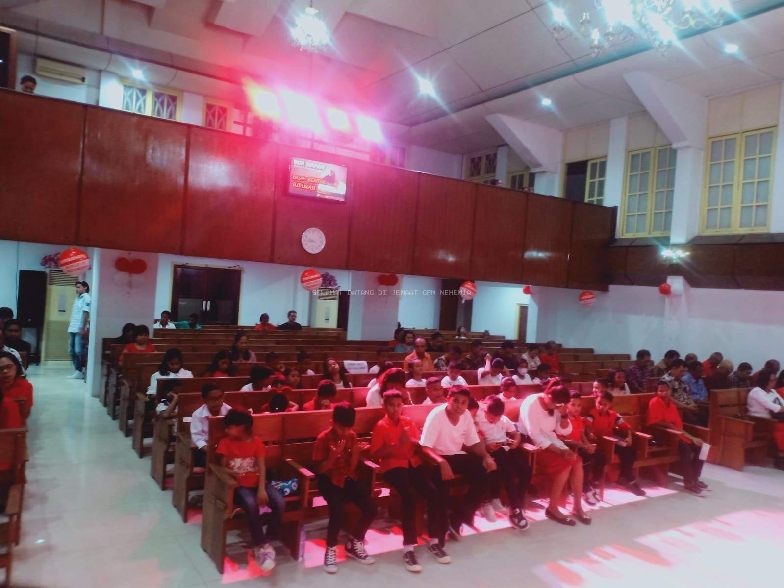 Peringati HUT RI, Ohman Ajak Jemaat Nehemia Jaga Kerukunan Hidup