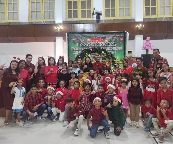 Sektor Efrat Gelar Natal Bersama Bawa Pesan Damai 