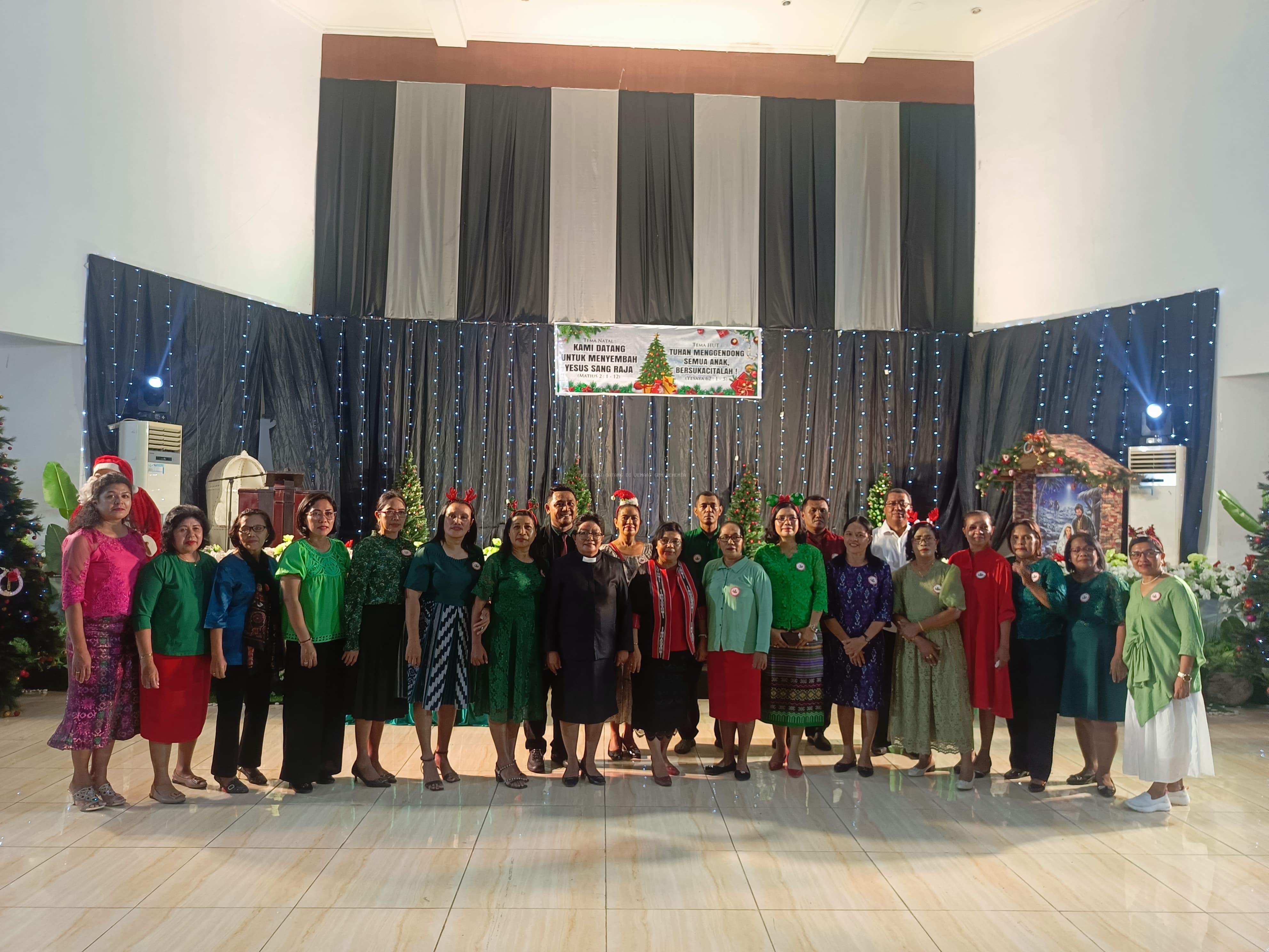 SMTPI Jemaat GPM Nehemia Rayakan Natal dan Syukur HUT ke -67