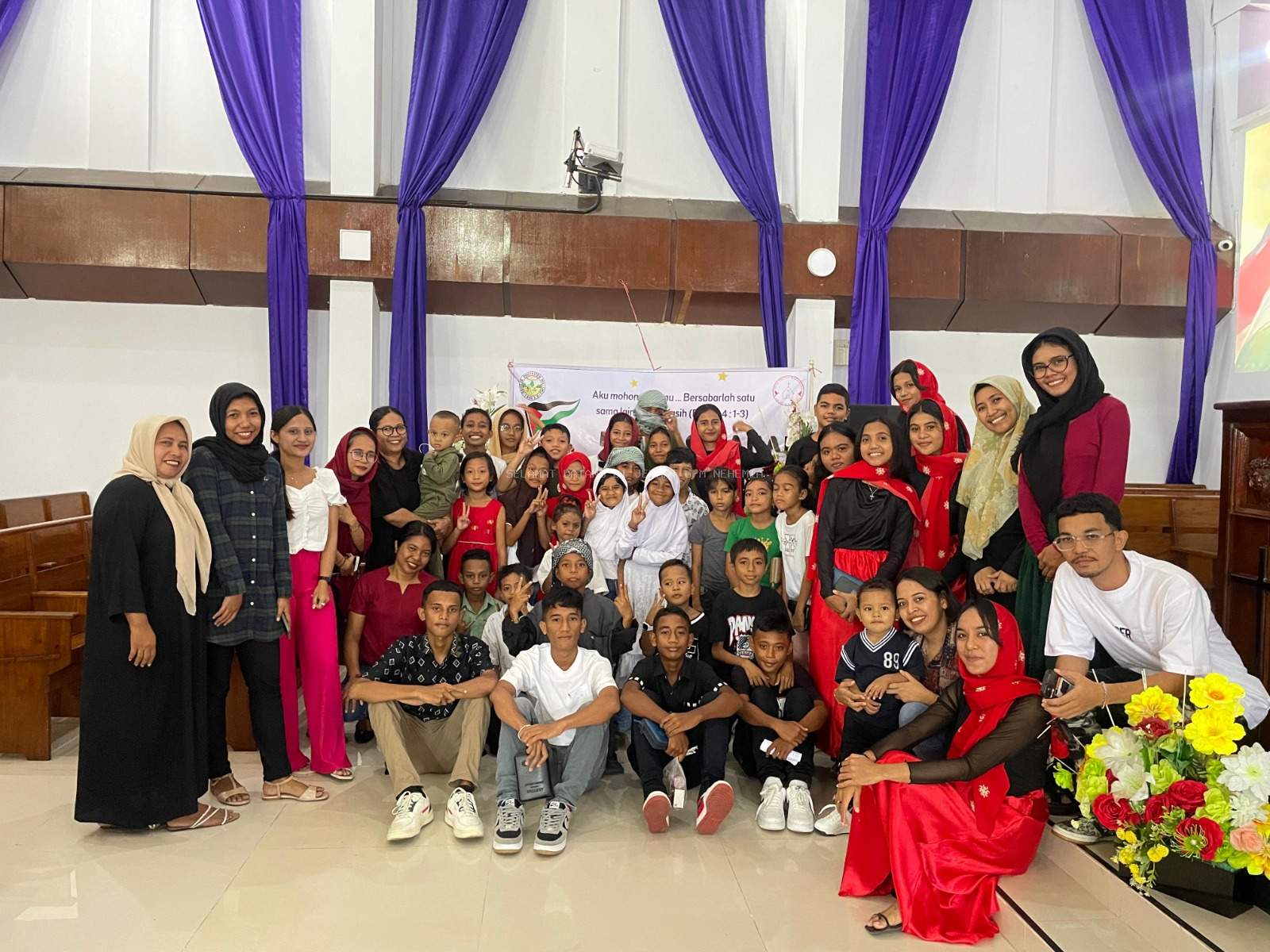 SMTPI Jemaat GPM Nehemia Meriahkan Hari Doa Anak Sedunia 