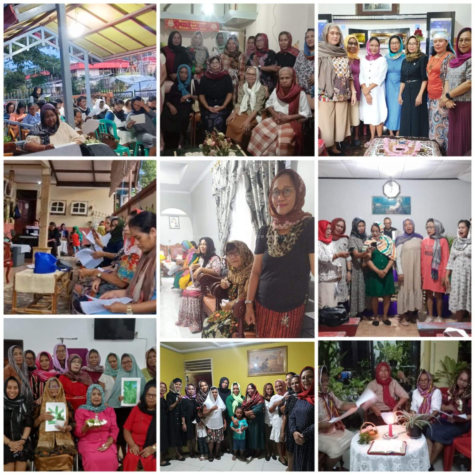 Wadah Pelayanan Perempuan Jemaat GPM Nehemia menggelar Kebaktian dan Syukur Hari Doa Wanita Sedunia di masing-masing Sektor
