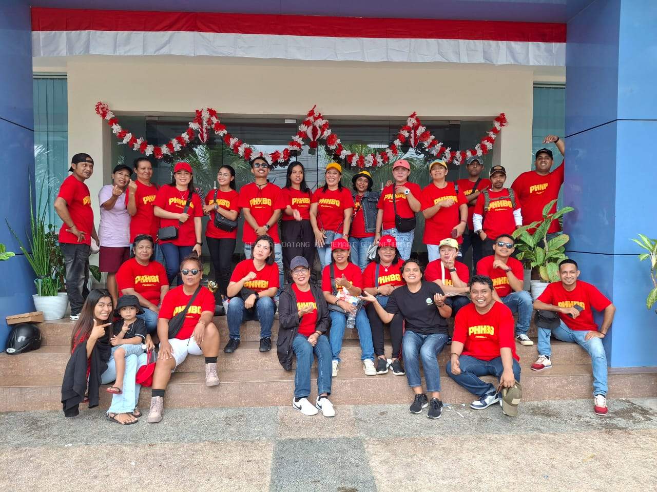 PHBG Jemaat Nehemia Gelar Lomba Gerak Jalan Cepat 