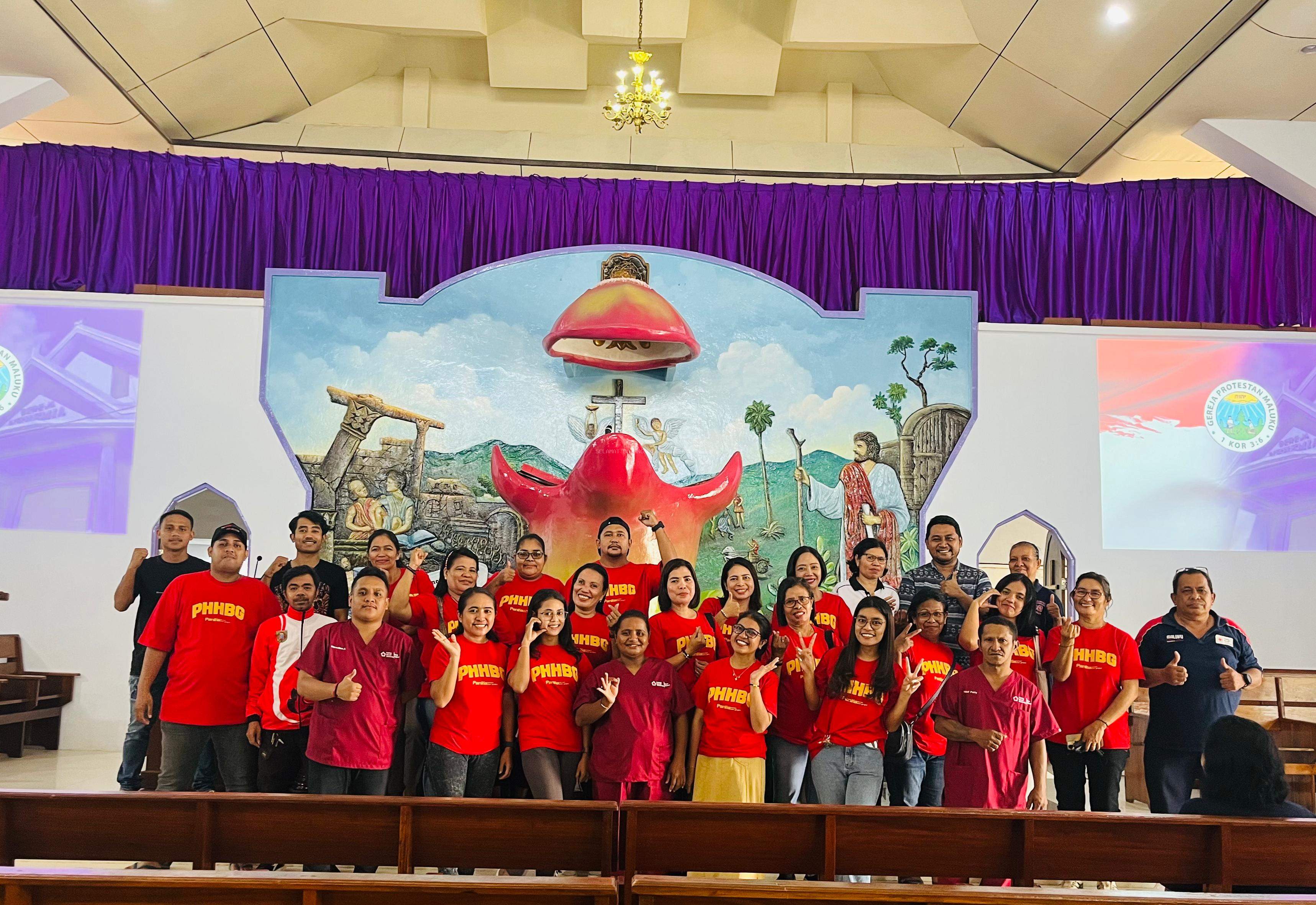 PHBG Jemaat Nehemia Gelar kegiatan Pemeriksaan gratis dan donor darah