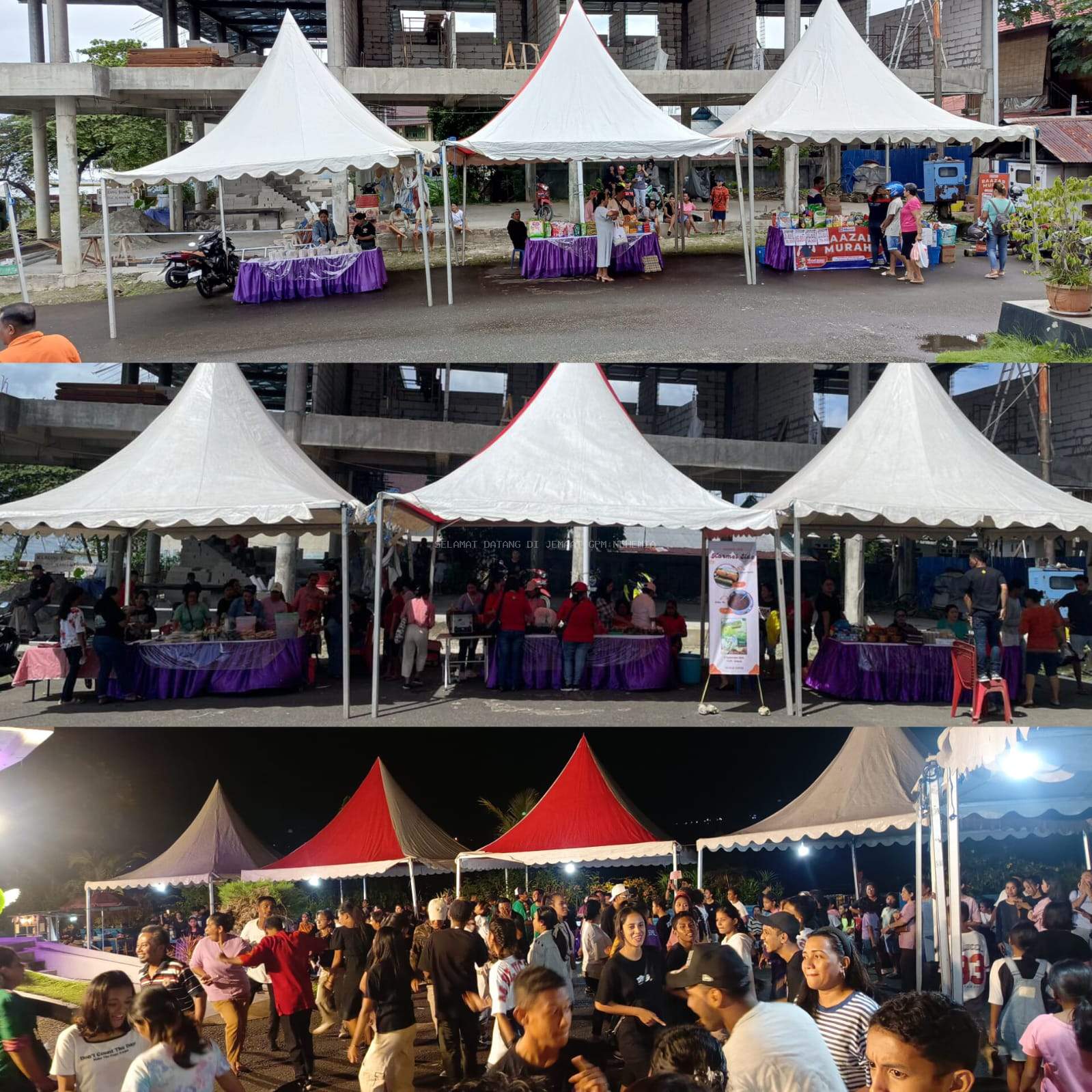 PHHBG Nehemia Meriahkan HUT GPM dengan Melakukan Pasar Murah, Nehemia Expo dan Pentas Seni