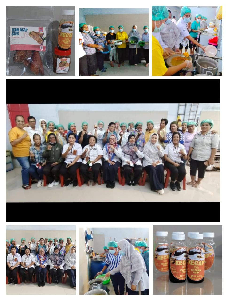 Tiga Produk Khas Maluku Jadi  Warisan Kuliner Kelompok Ceria Jemaat Nehemia