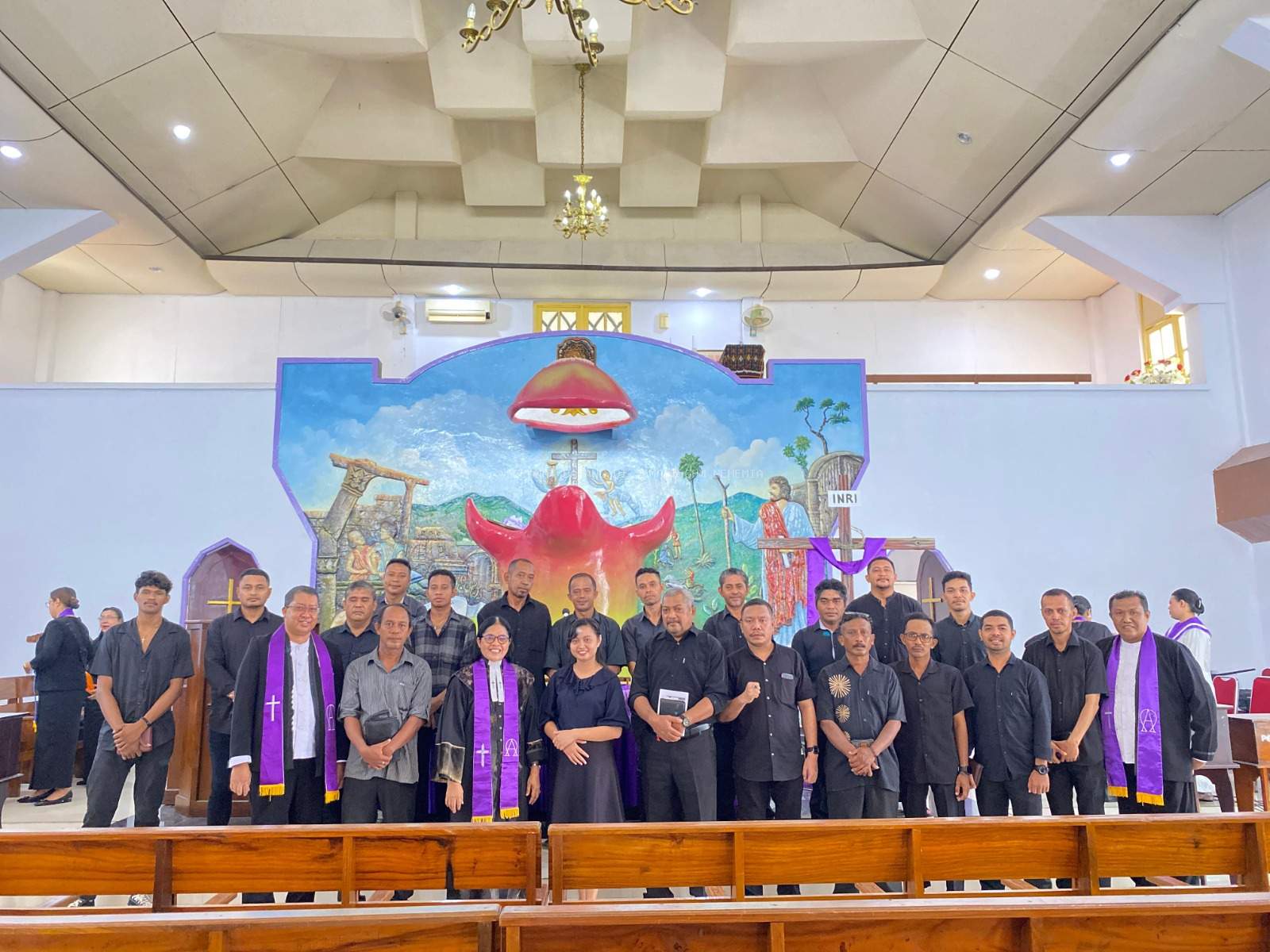 GPM Jemaat Nehemia Resmi Lantik Tim Mitigasi dan Website Periode 2025-2030