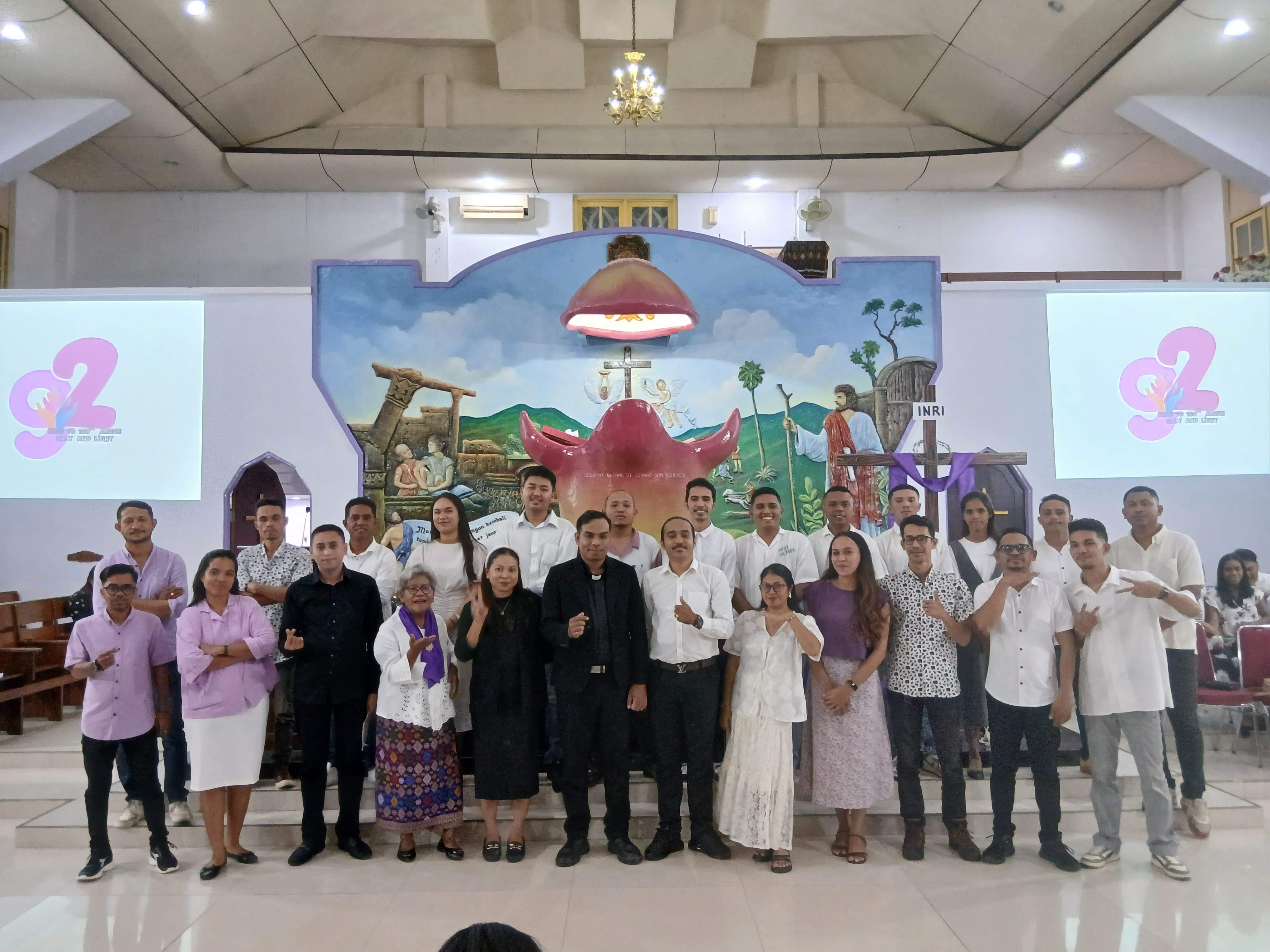 AMGPM Cabang Nehemia Merayakan Ibadah Syukur HUT ke-92 