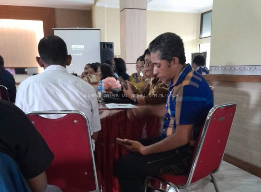 GPM Nehemia Ikut Serta dalam Pemetaan Wilayah dan SDA Klasis Pulau Ambon