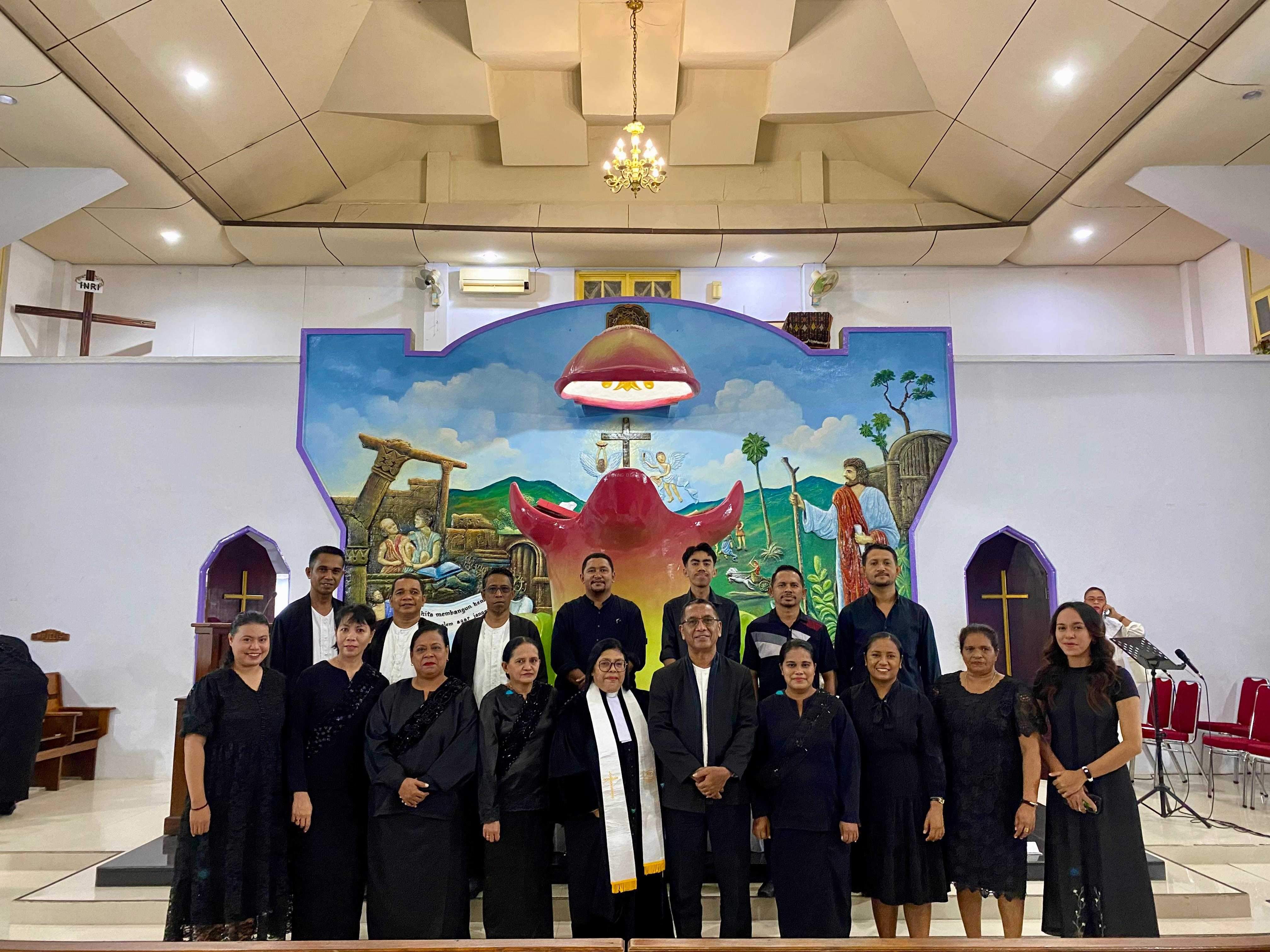 GPM Nehemia Lantik Tim BMG dan Seruan  Advokasi Sosial yang Berbasis Iman