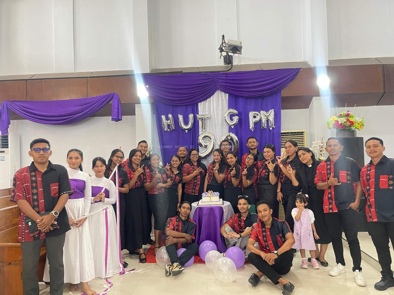 HUT GPM ke-90, Jemaat Nehemia Gelar Ibadah Syukur